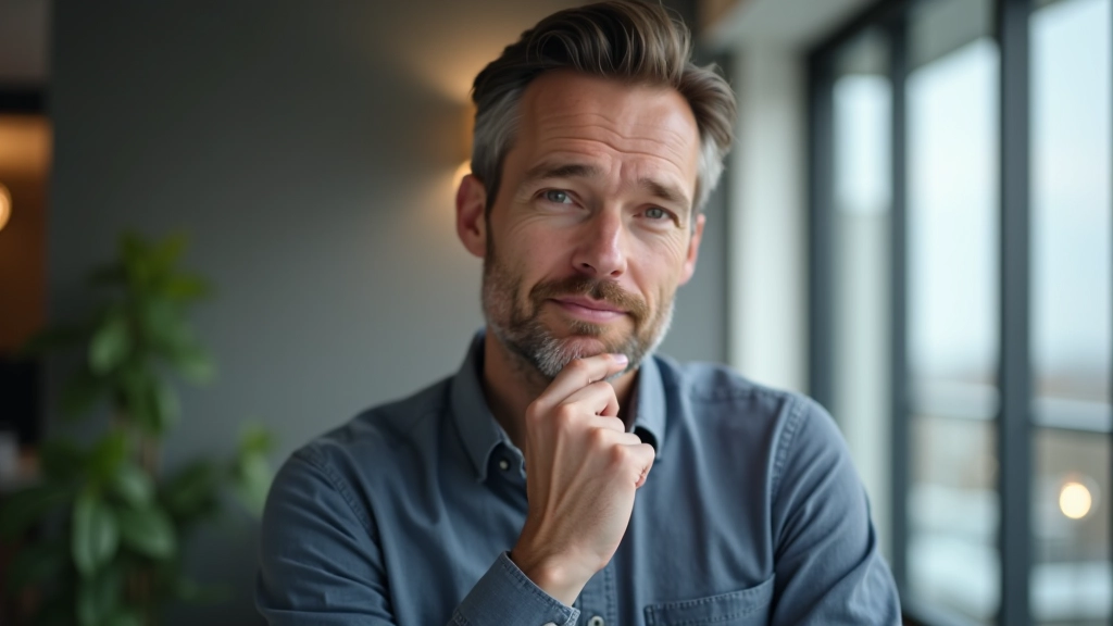 Person mit Fragezeichen über Kopf sitzt vor Dokumenten, symbolisiert Verwirrung bei Schenkungsplanung